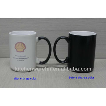 KCP-022H high quality 300ml ceramic mug with change color